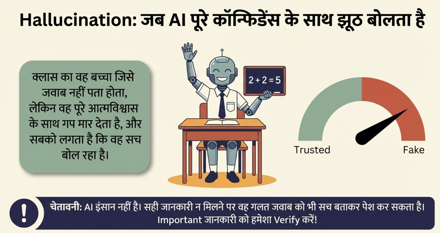 AI Hallucination क्या होता है — और यह खतरनाक क्यों है?