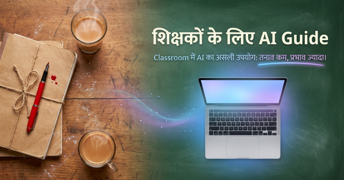 शिक्षकों के लिए AI Guide: Classroom में AI कैसे Use करें?