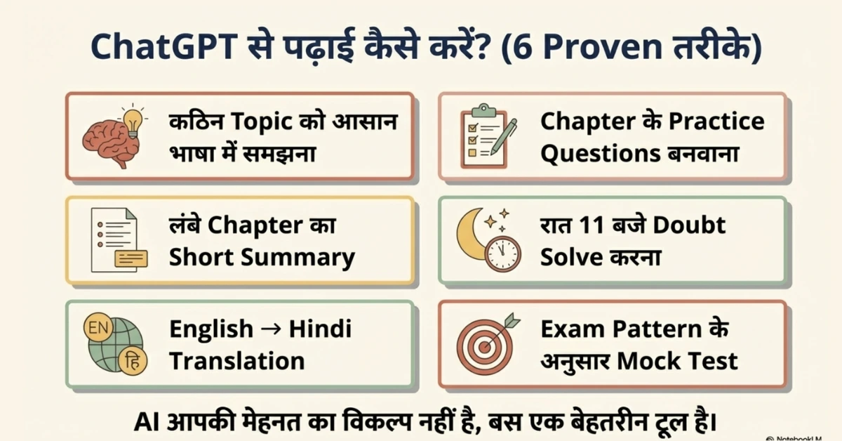 ChatGPT se padhai kaise karein?