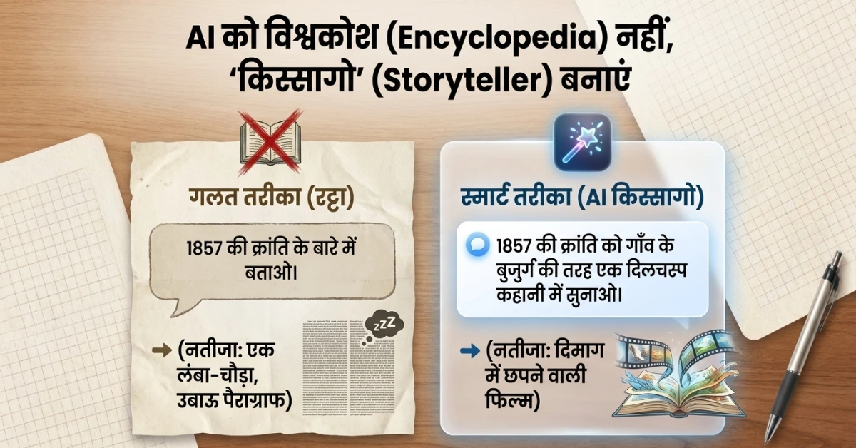 AI की मदद से Social Science की पढ़ाई आ