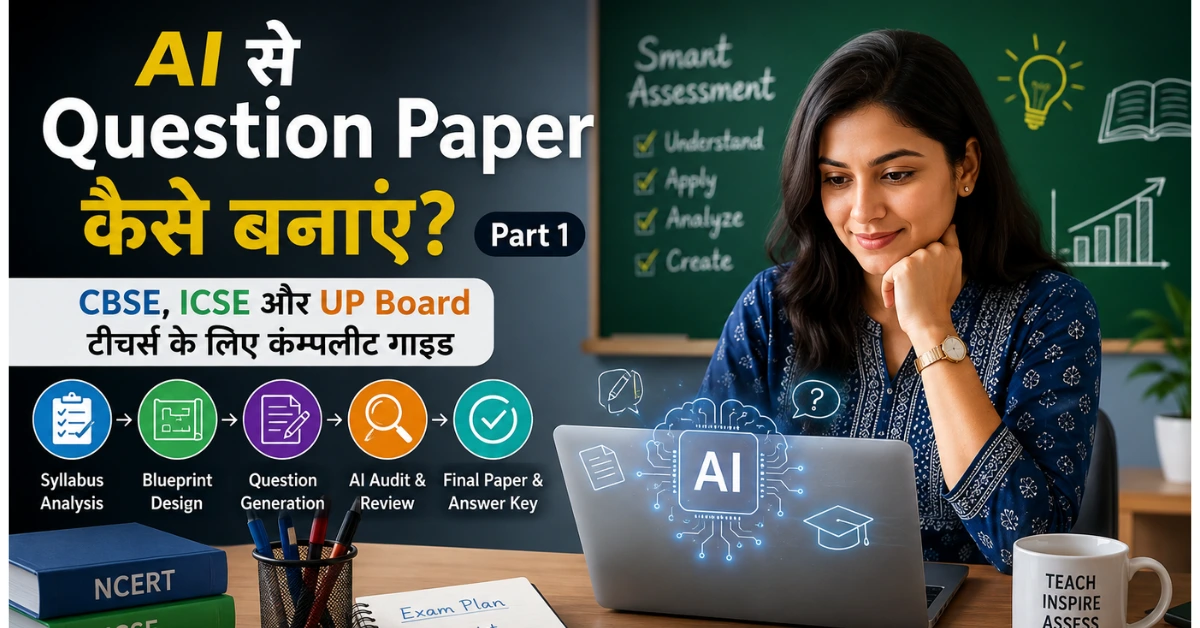 AI से Question Paper कैसे बनाएं?